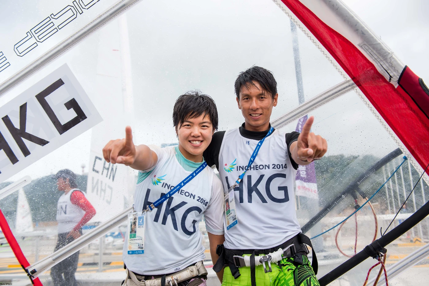 香港大學文學院學生陳晞文在2014年仁川亞運奪金