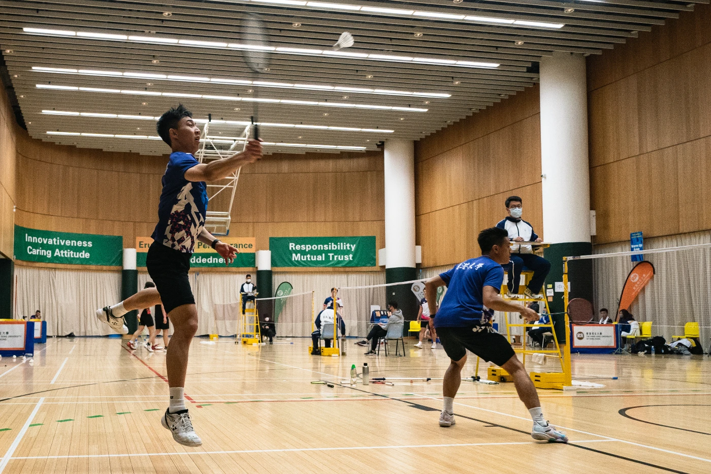 2nd Doubles: Ko Shing Hei & Leung Wai Chun