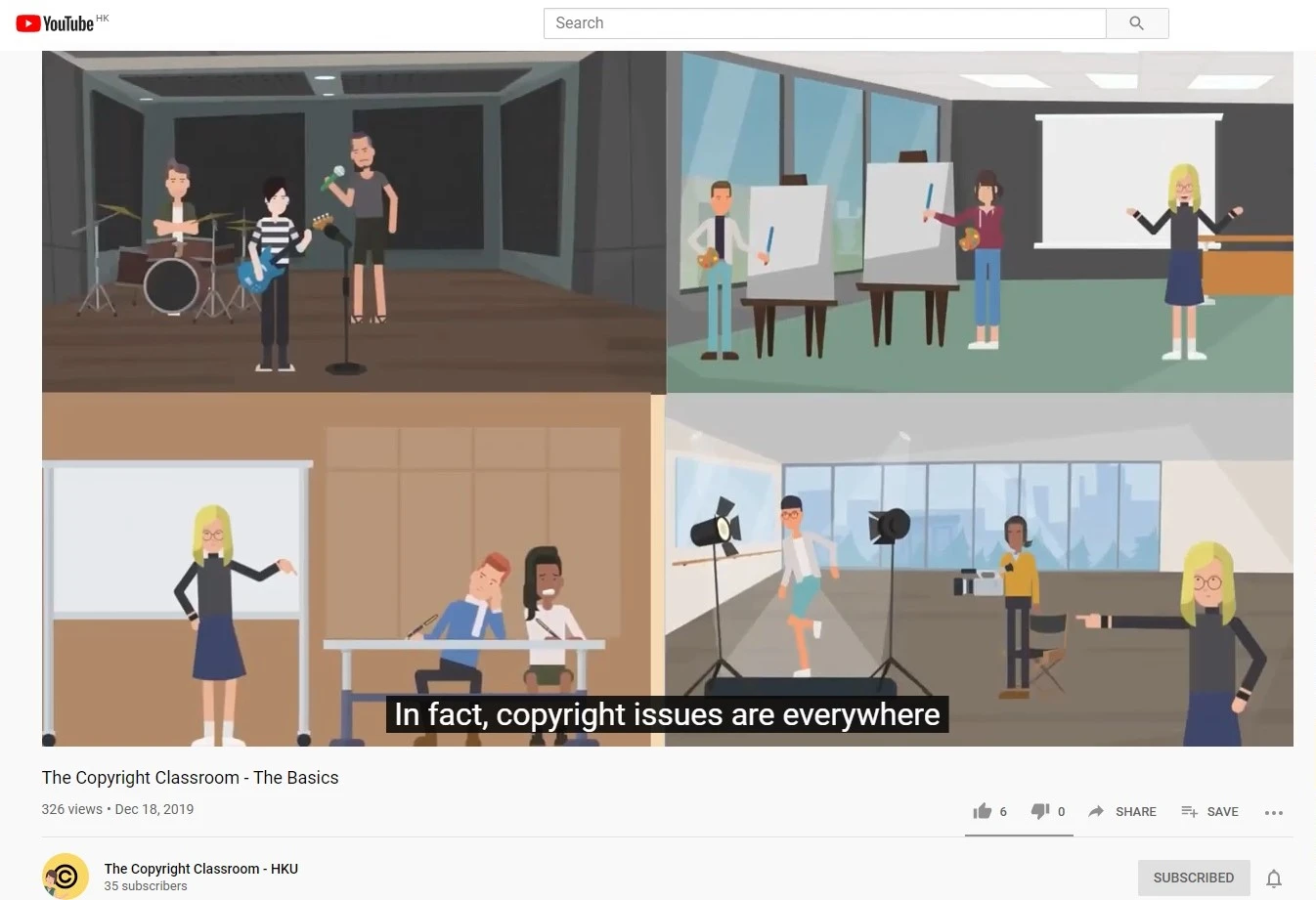 HKU Law promotes creative and ethical use of copyright works in education through short videos