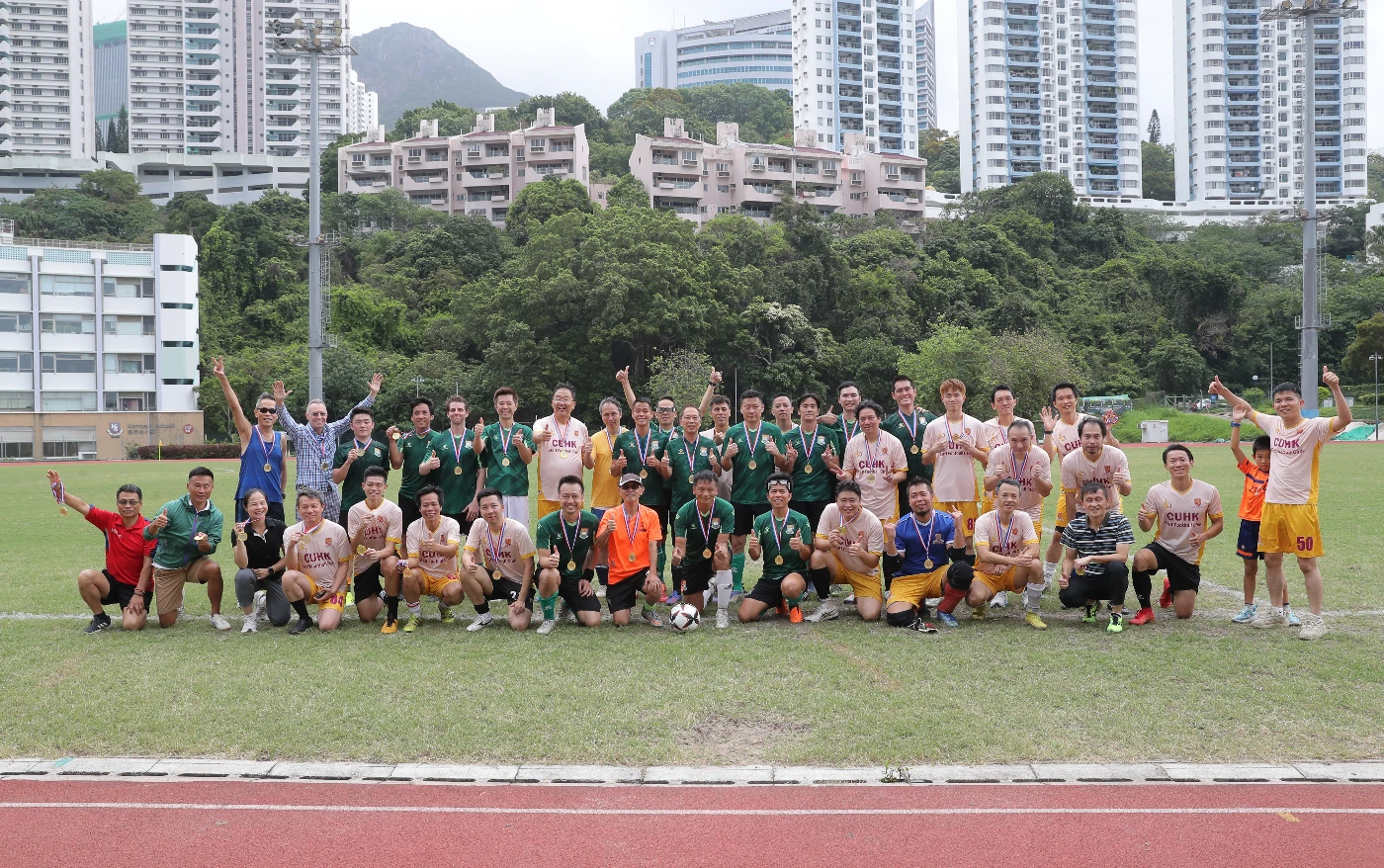 HKU and CUHK hold the Vice-Chancellor’s Cup Soccer Match