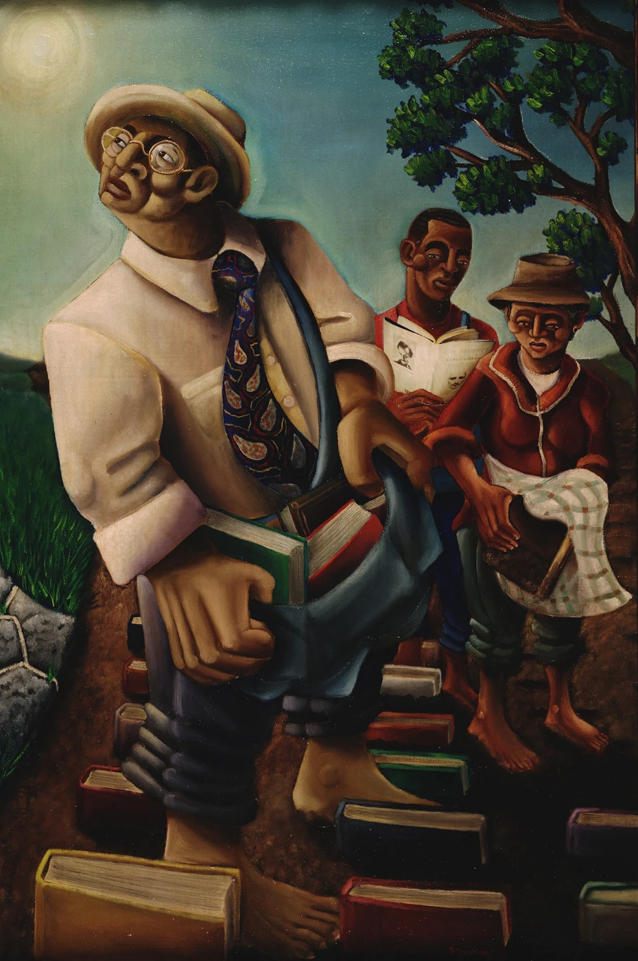 播種者
     2000
     Samuel L. Dunson, Jr.
     Oil on canvas