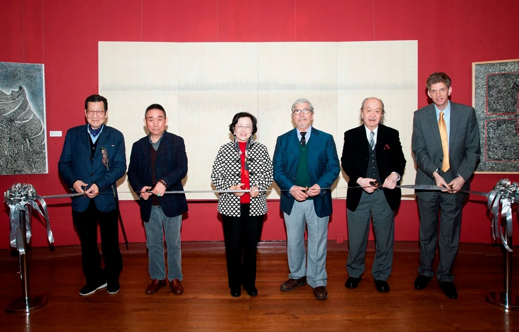 探索媒介與圖像主題的回顧展覽<br>
《中西合相——當代圖騰：呂豐雅從藝四十載》