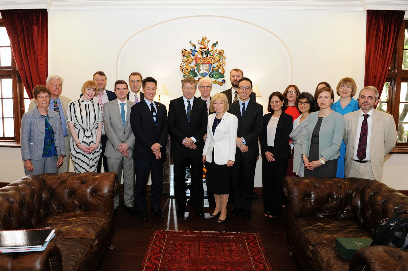 University of Glasgow delegation meets with HKU senior management (English Only)