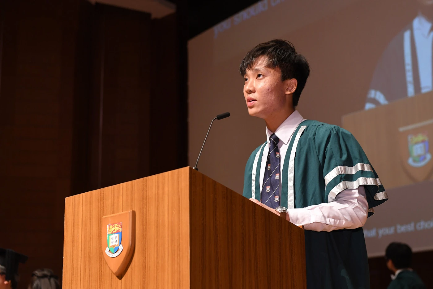 Mr Wong Ching Tak, President of the Hong Kong University Students' Union