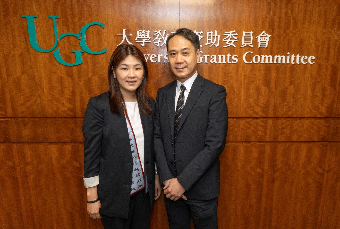 Professor Stephanie MA and Professor Terence Kin-wah Lee (PolyU Co-PI)
