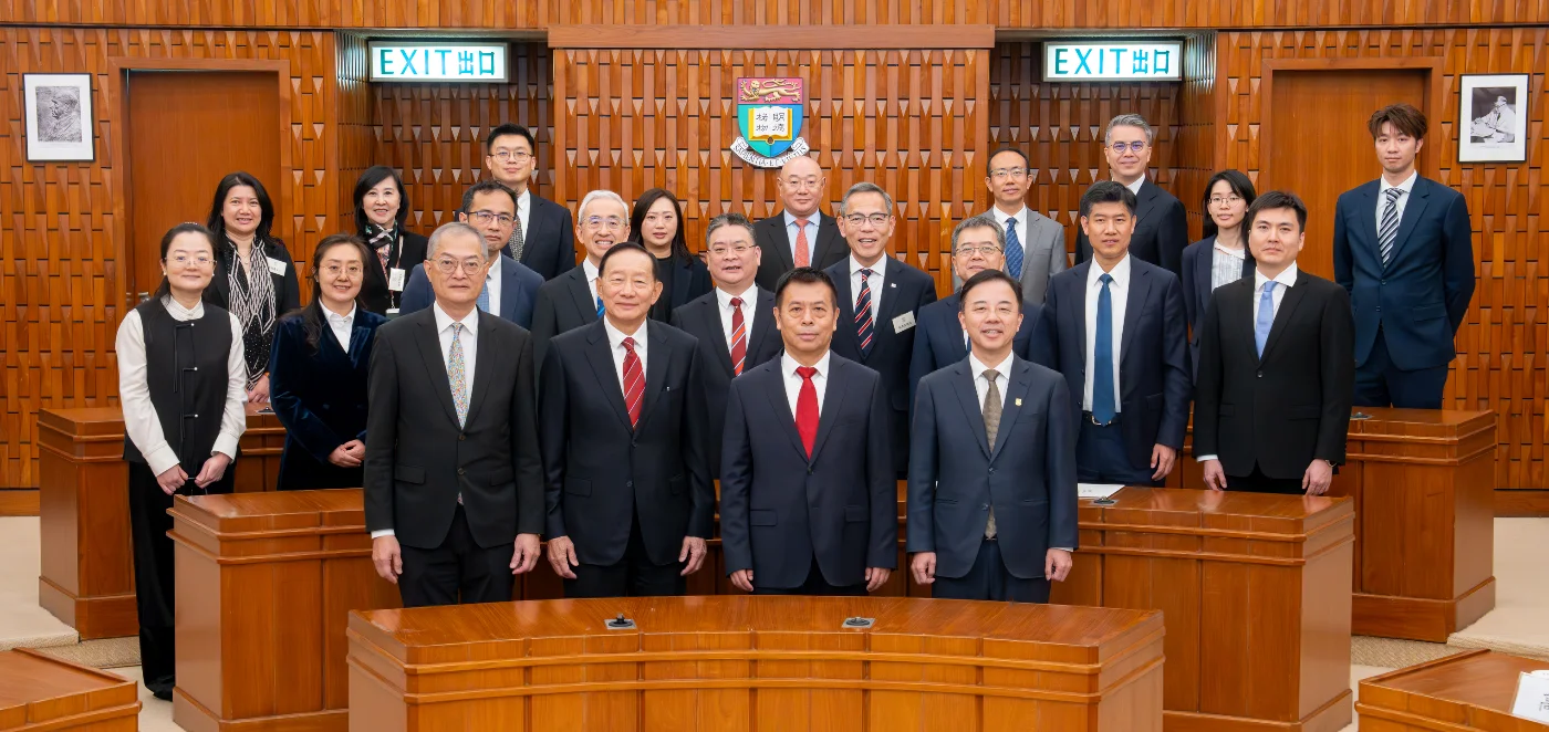 Minister of the National Health Commission leads delegation to HKU