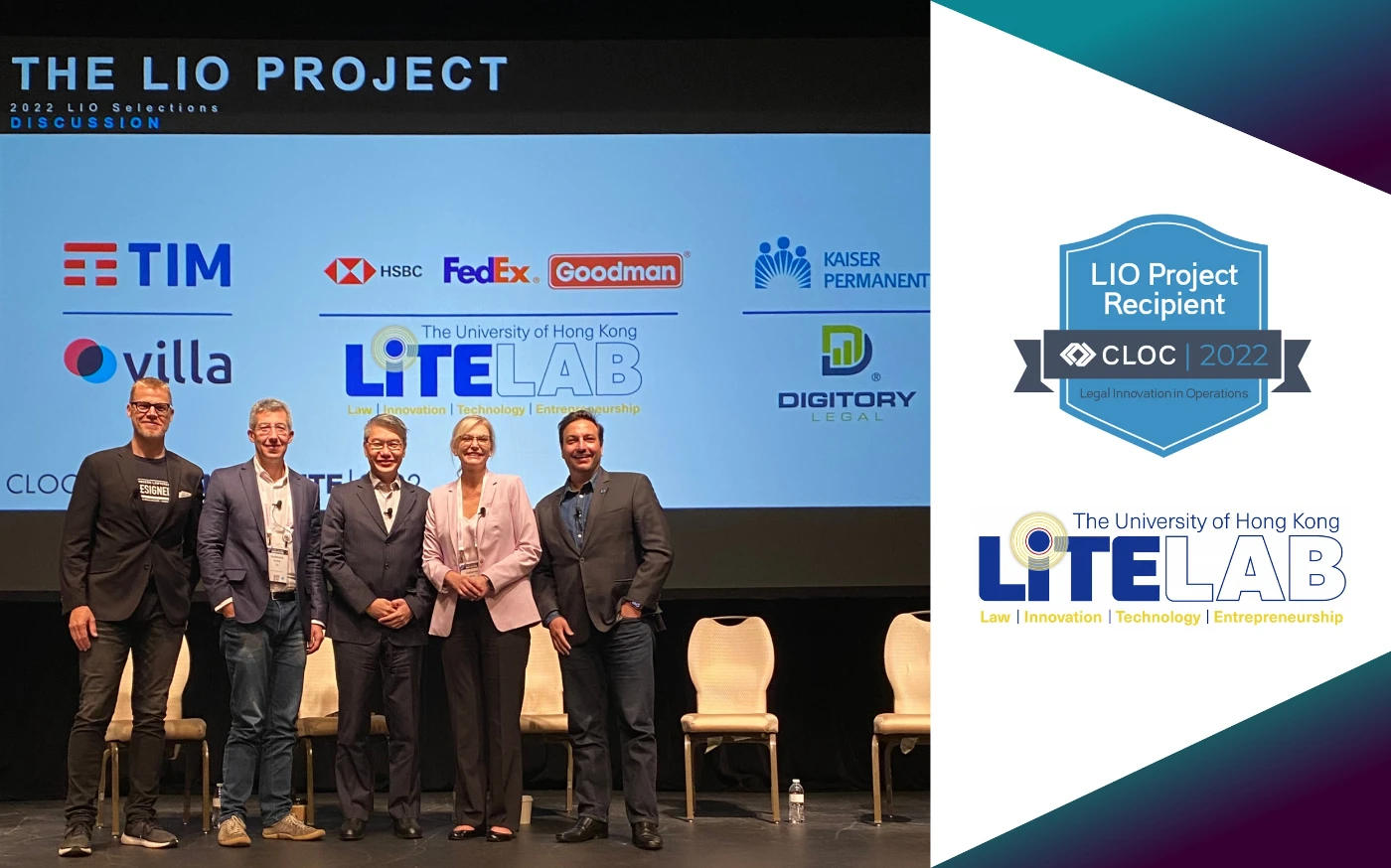 LITE Lab@HKU Receives Asia-Pacific’s first Prestigious International Industry Award for Legal Innovation in Operations