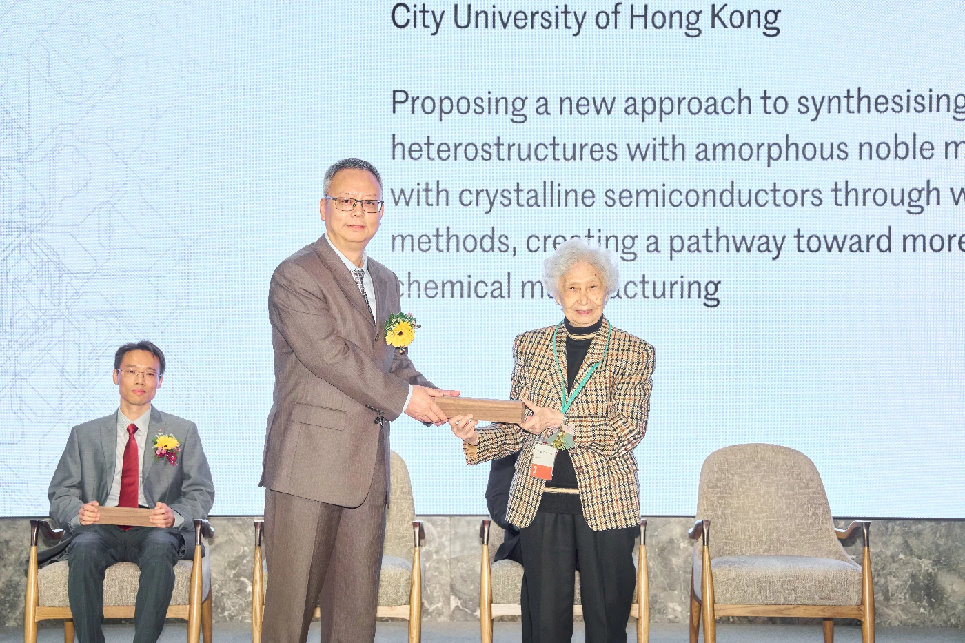 香港城市大學香港化學系胡曉明講座教授（納米材料）張華教授