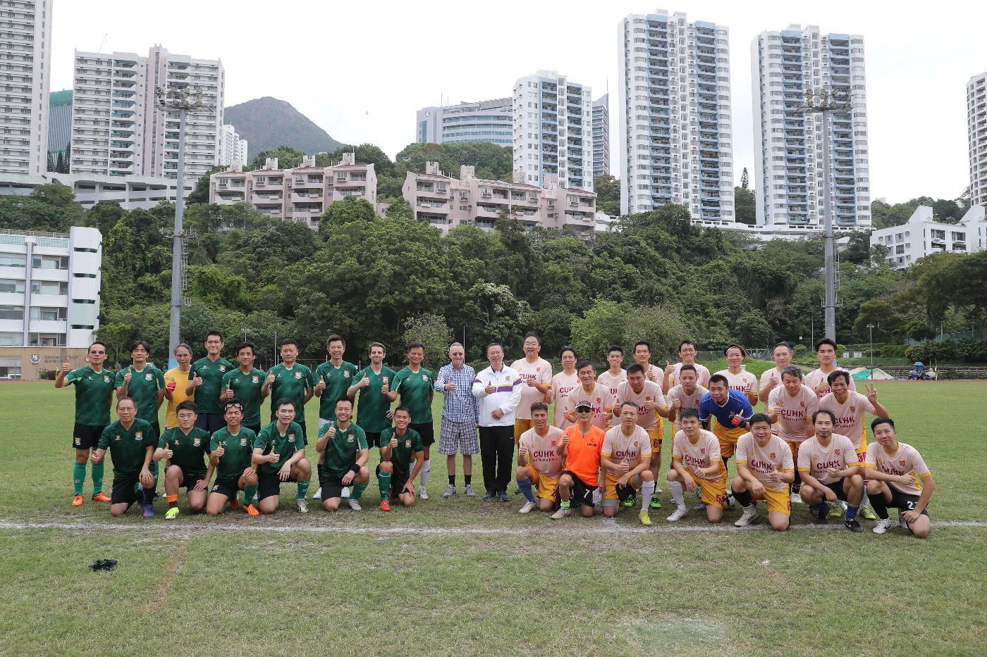 HKU and CUHK hold the Vice-Chancellor’s Cup Soccer Match HKU wins by 2:0