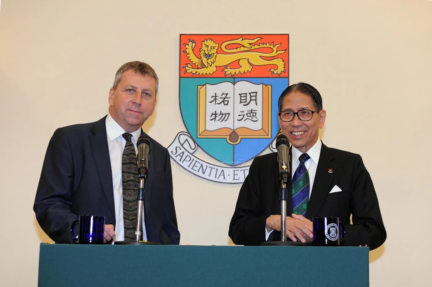 HKU Council Chairman Dr. the Hon. Leong Che-hung said that Professor Peter Mathieson meets the selection criteria adopted by the Council and he is delighted with the appointment of Professor Mathieson as the 15th Vice-Chancellor of the University of Hong Kong.