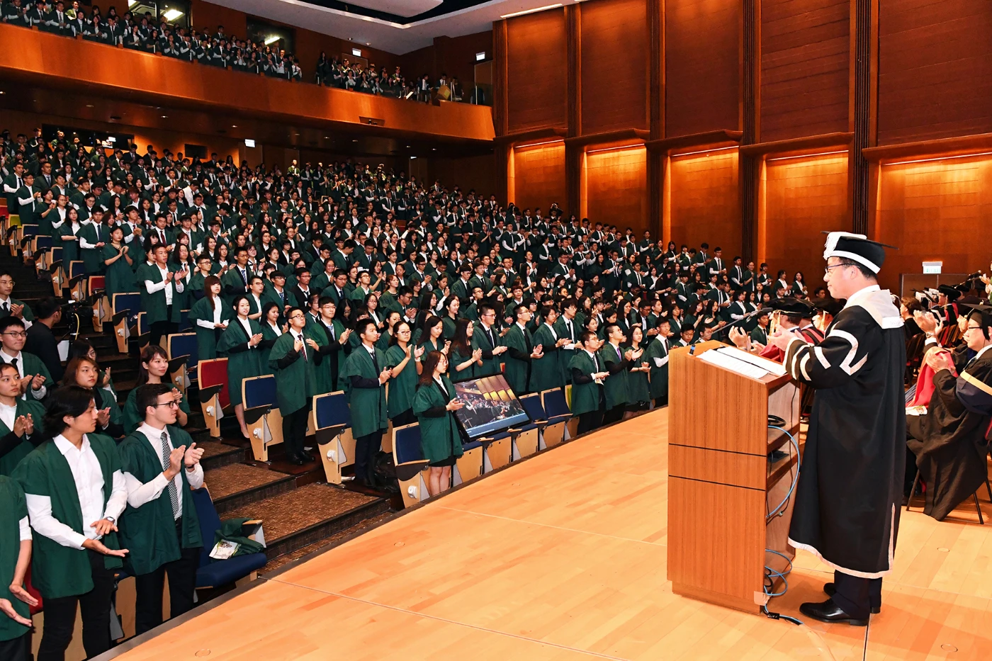 香港大學舉行2018-19學年新生入學禮