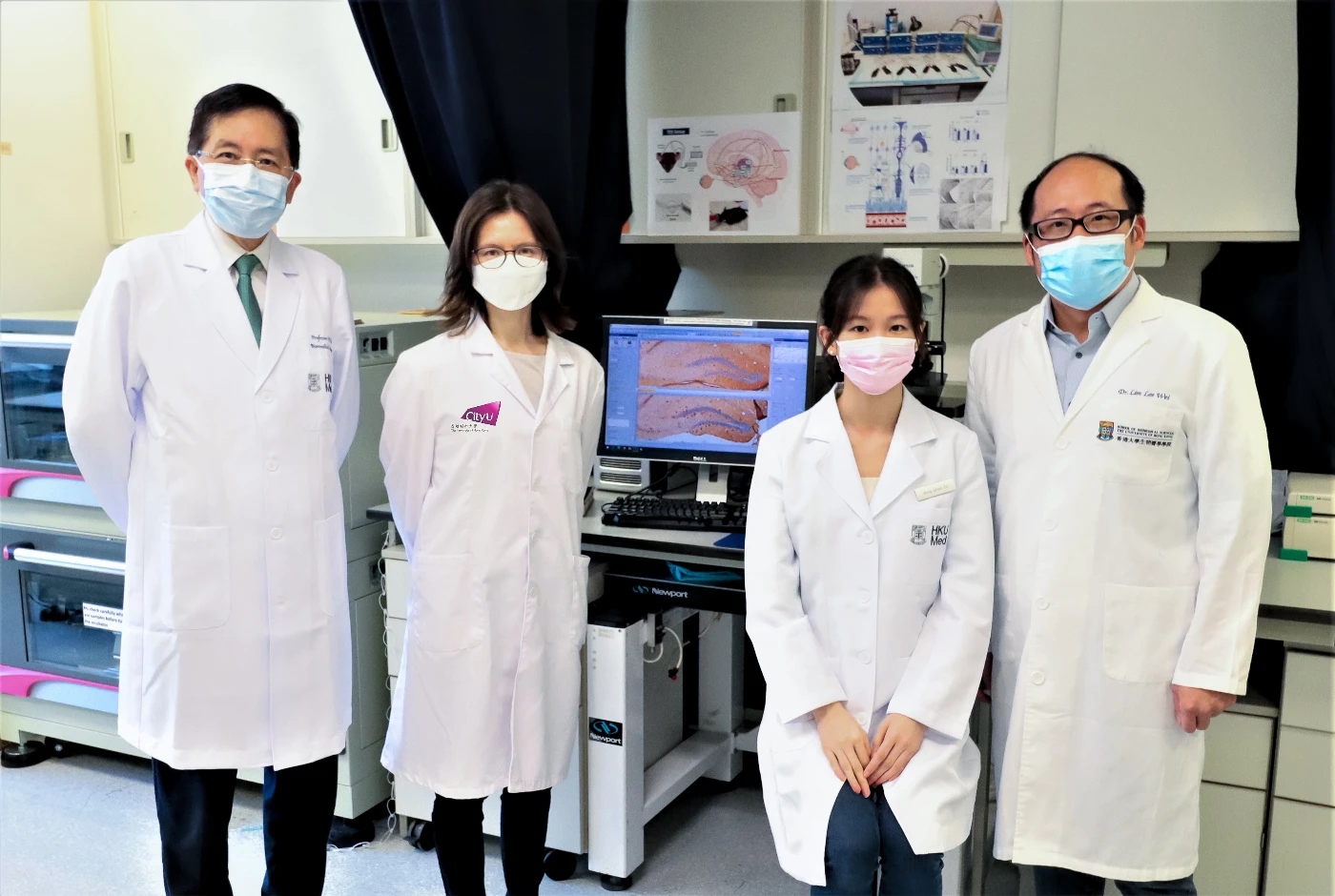 港大醫學院及城大研究團隊發現<br>
角膜電刺激技術或可治療抑鬱症和認知障礙症