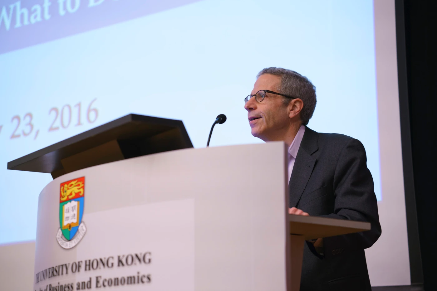 Nobel Laureate Distinguished Lecture<br>
by Professor Eric S. Maskin<br>
“Financial Crises: Why They Occur and What to Do about Them”