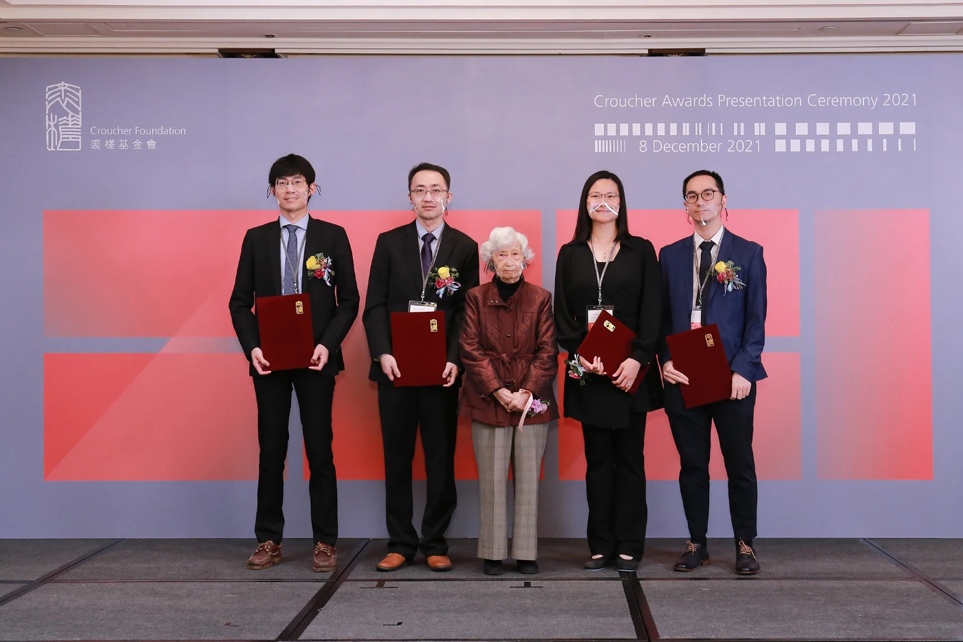 Croucher Innovation Award 2019 awardees and Professor Rosie Young (Guest of Honour)