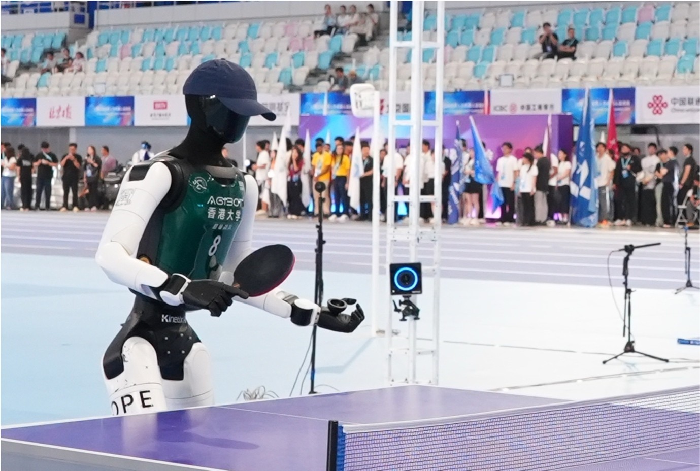 HKU SMASH Team Wins Silver at World Humanoid Robot Games with World-First Autonomous Humanoid Table Tennis System