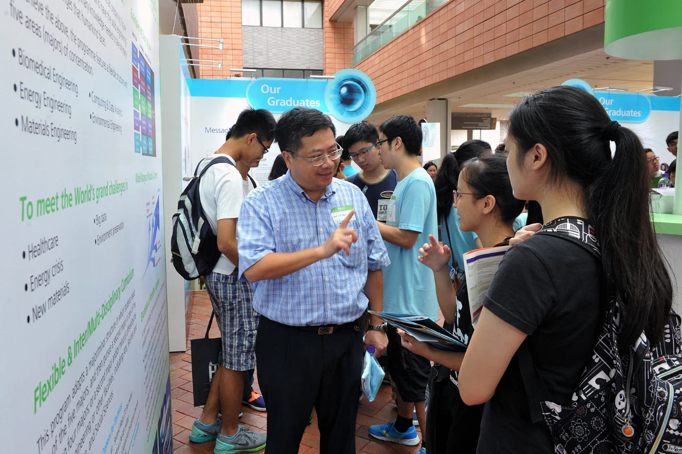 HKU Information Day for undergraduate admissions 2015