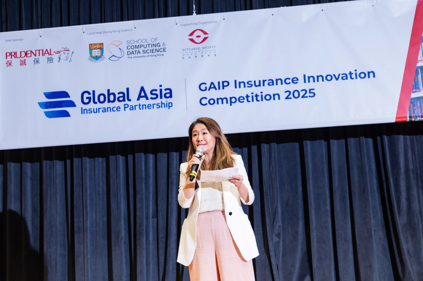 Ms Candy Au Yeung from Prudential Hong Kong highlighted how contestants’ innovation points to a smarter future.
