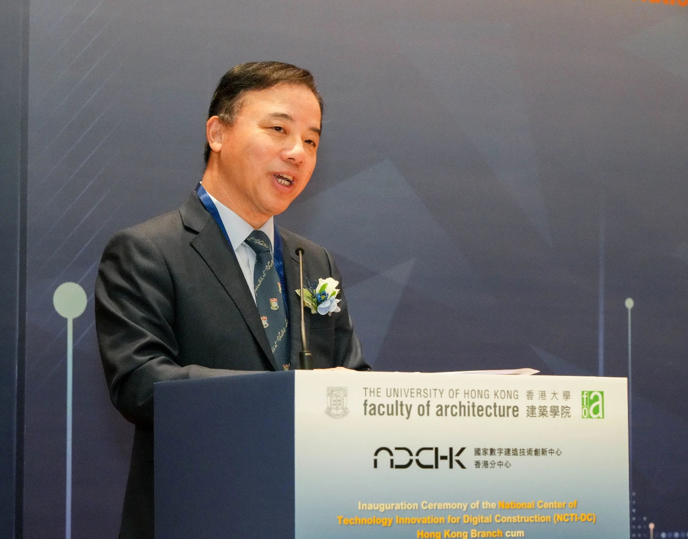 Professor Xiang ZHANG, President and Vice-Chancellor, HKU.