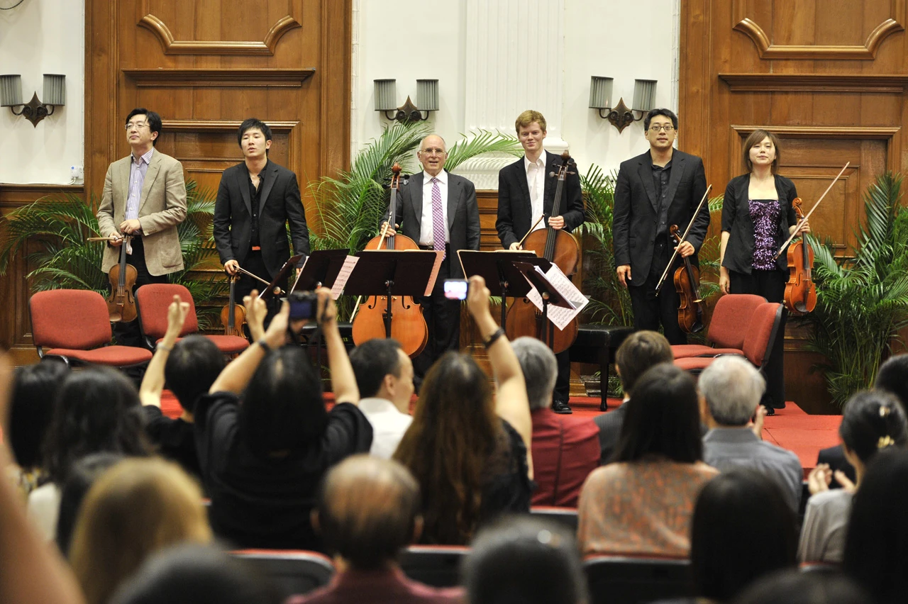 巴德音樂節2012 大中華之旅於港大陸佑堂演奏柴可夫斯基的室內音樂