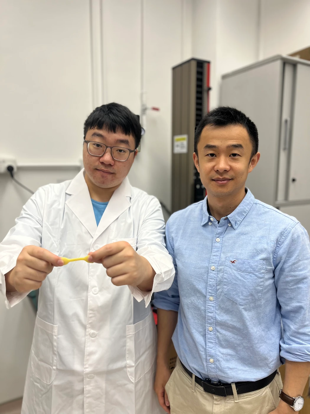 港大機械工程團隊研發仿人體肌腱新型水凝膠材料