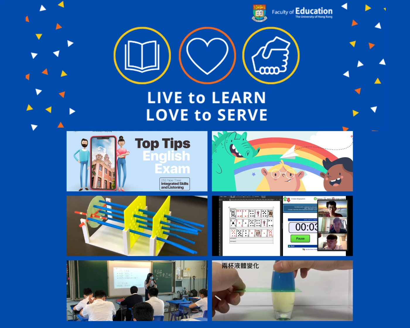 “LIVE to LEARN, LOVE to SERVE” Campaign Showcases Students’ Passion, Dedication and Contribution to the Community amid the Pandemic