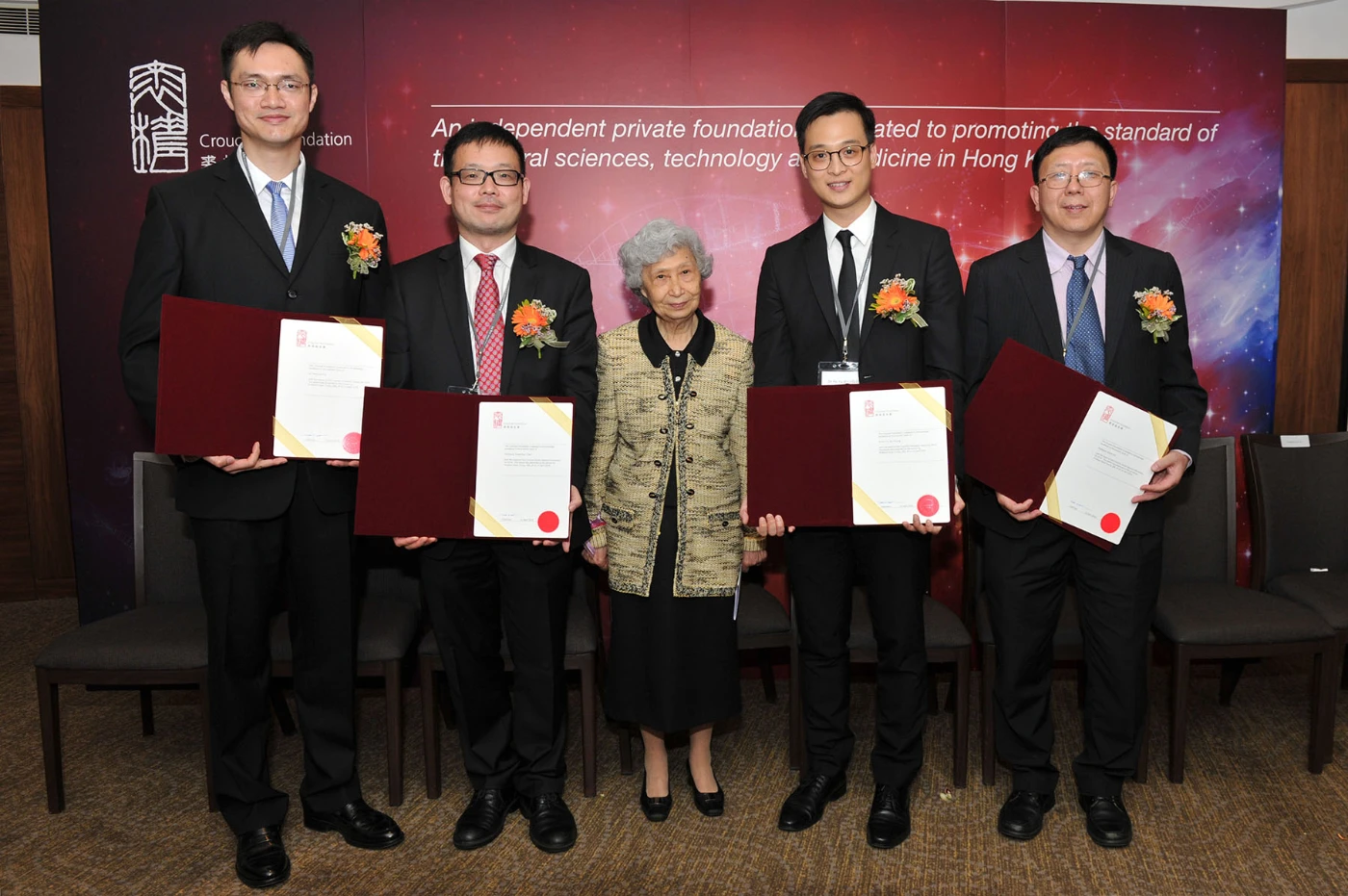 Four distinguished HKU scholars receive Croucher Innovation and Senior Research Fellowship Awards