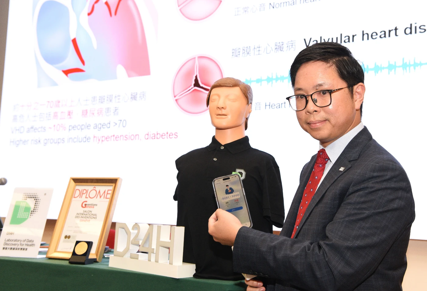 The AI system ‘Vitogram®’ achieves 97% accuracy in estimating heart rate and 81% accuracy in detecting significant valvular heart disease.