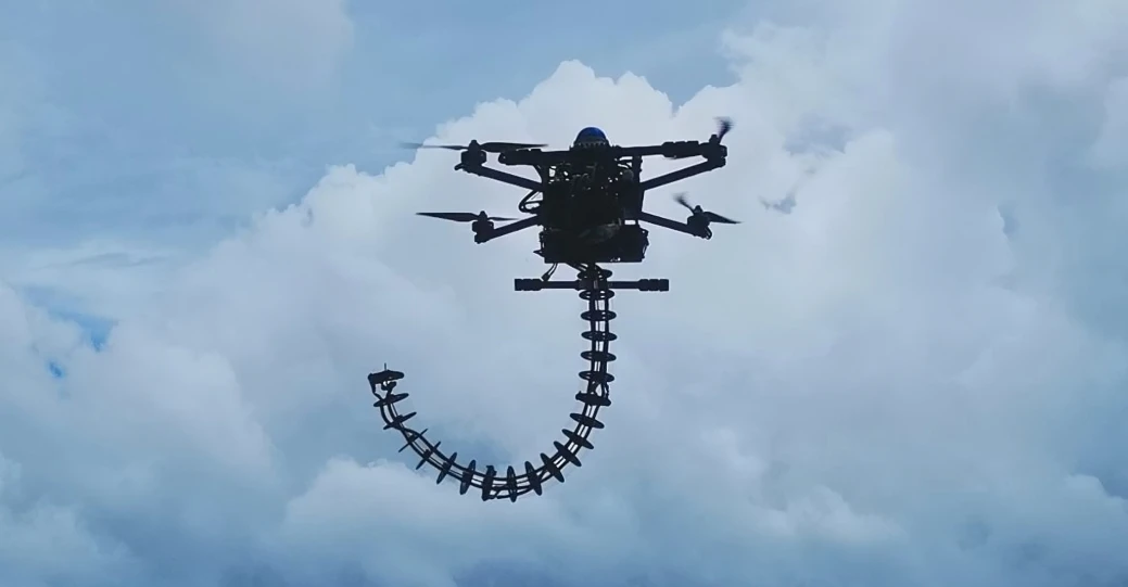 HKU Engineering team achieves breakthroughs in aerial manipulation with innovative aerial elephant trunk