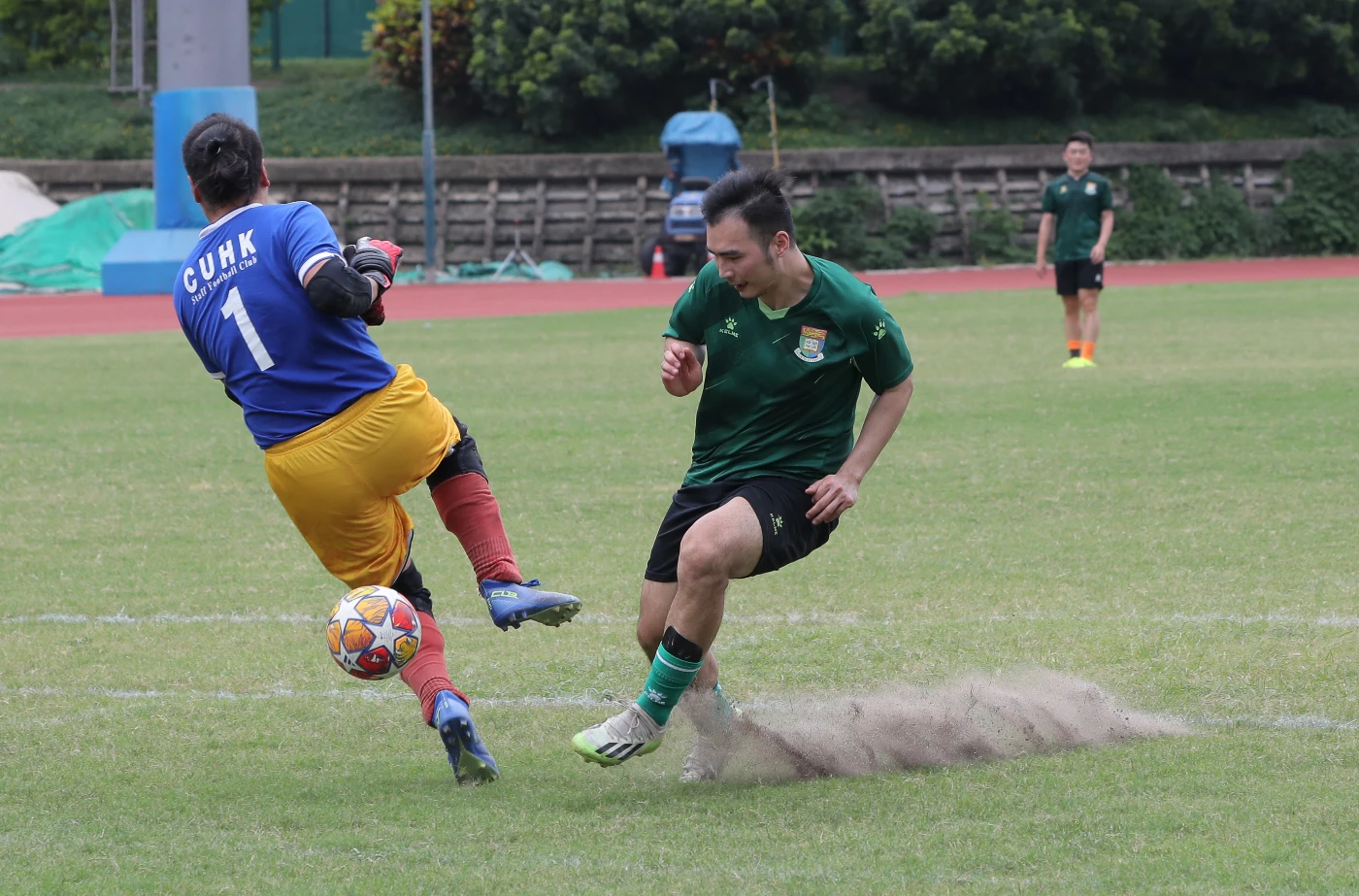 HKU and CUHK hold the Vice-Chancellor’s Cup Soccer Match