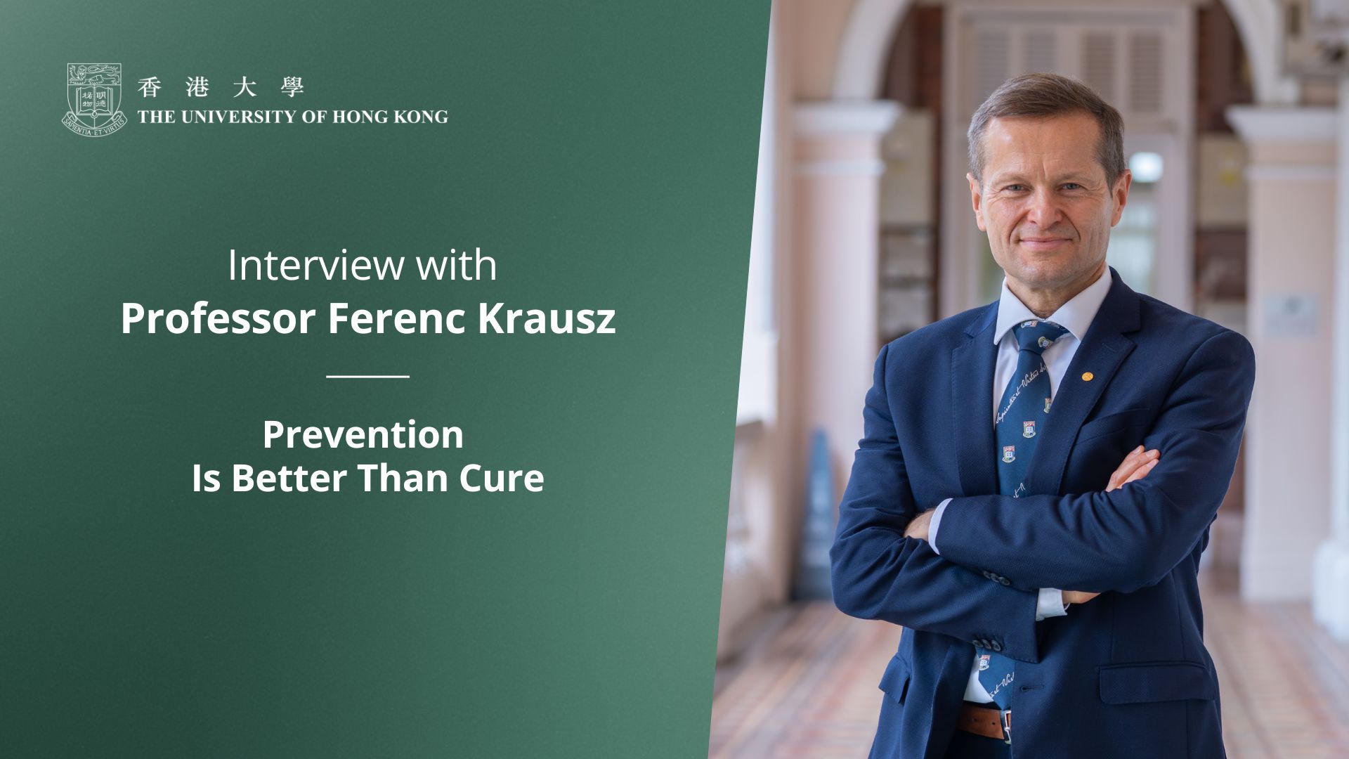 Professor Ferenc Krausz is using attosecond laser technology to detect disease "fingerprints" in blood, years before symptoms appear. 