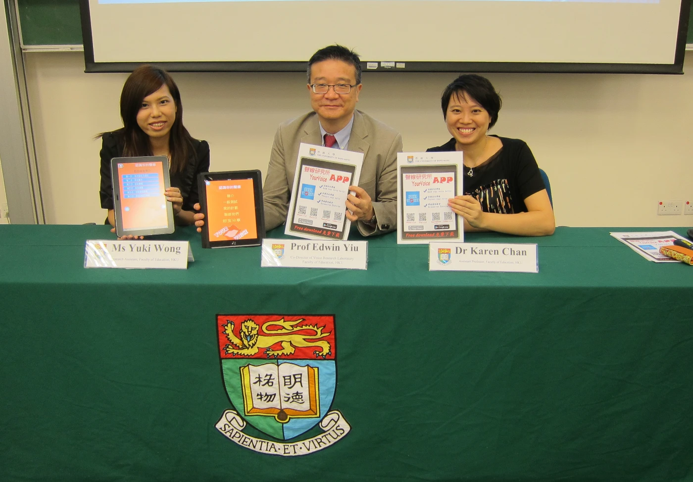 Smartphone/Tablet “App” for preventing voice problems – A Green Voice Project