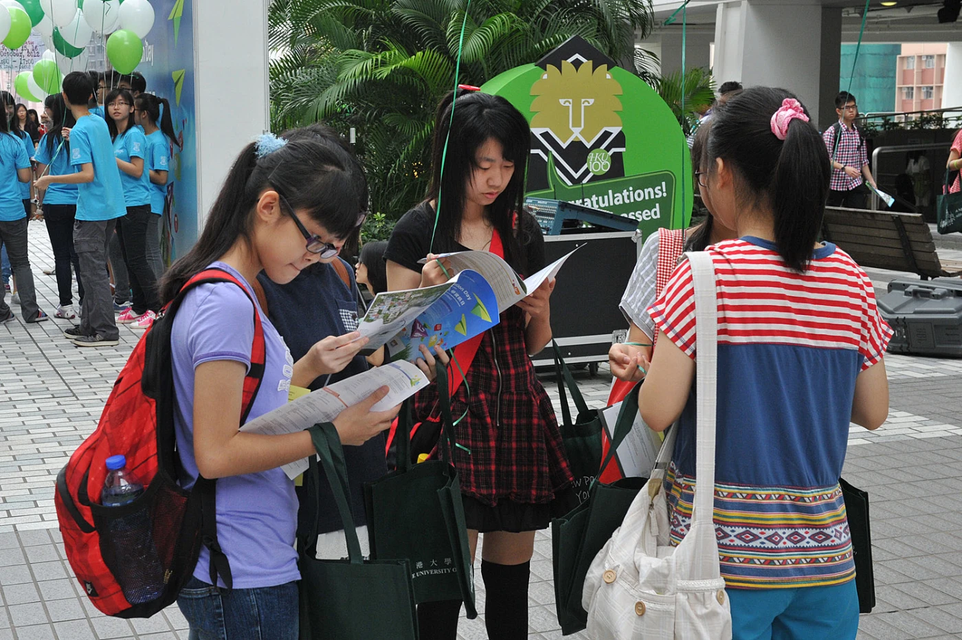HKU Information Day.