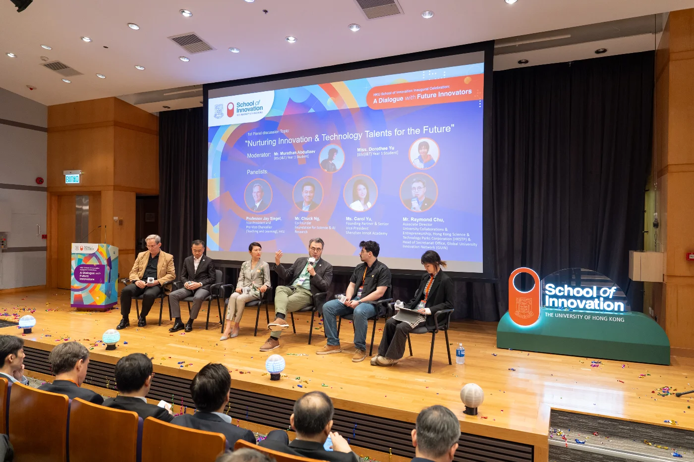 The event featurs two themed panel discussions. The first session, “Nurturing Innovation & Technology Talents for the Future."