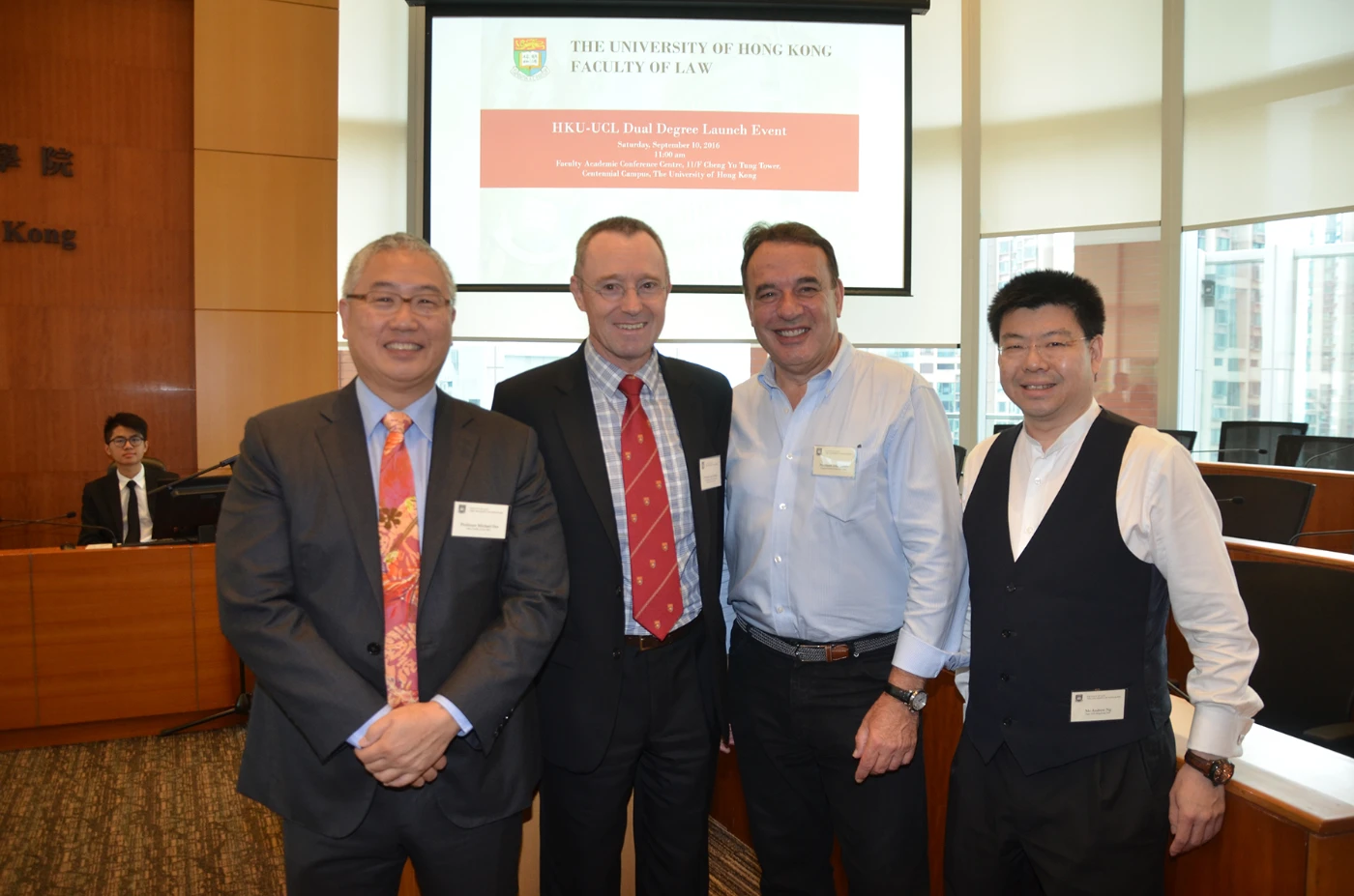 The University of Hong Kong and University College London launch Dual Degree Programme in Law
