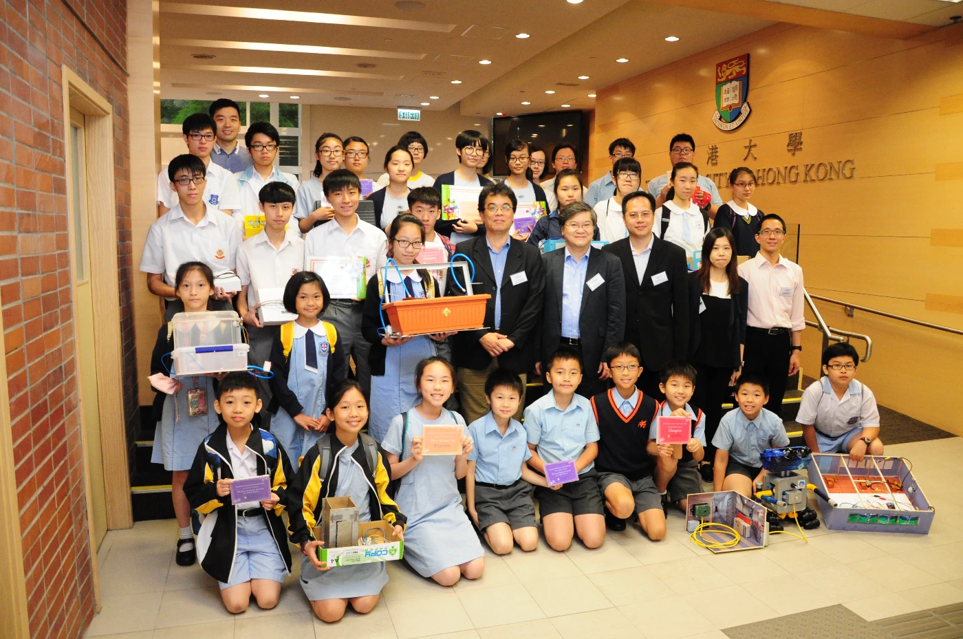 HKU Faculty of Engineering holds “Invention for Schools Contest” <br>
Award Presentation Ceremony