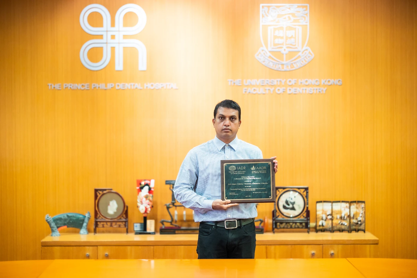 Dr Mohammed Zahedul Islam Nizami, Postdoctoral Fellow in Restorative Dental Science, receives AADR/IADR William J. Gies Award in Biomaterials & Bioengineering