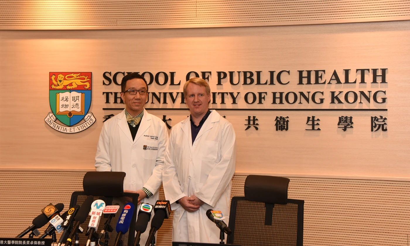 HKU researchers report <br>
high influenza vaccine effectiveness in Hong Kong, 2017-18 winter