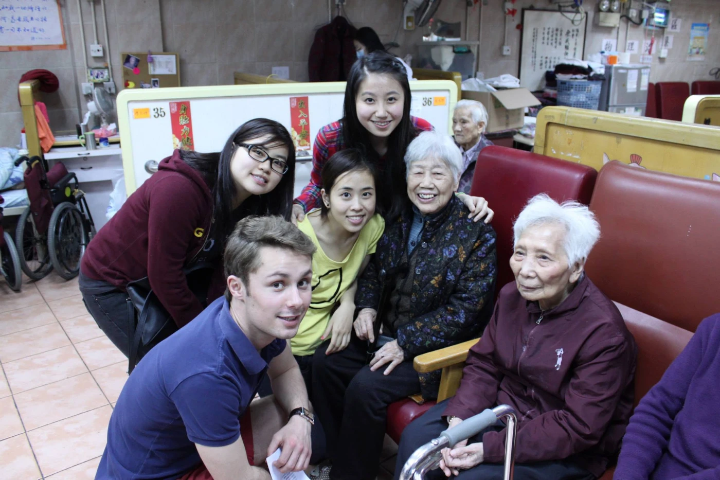 5.  Visit the elderly homes in Western District