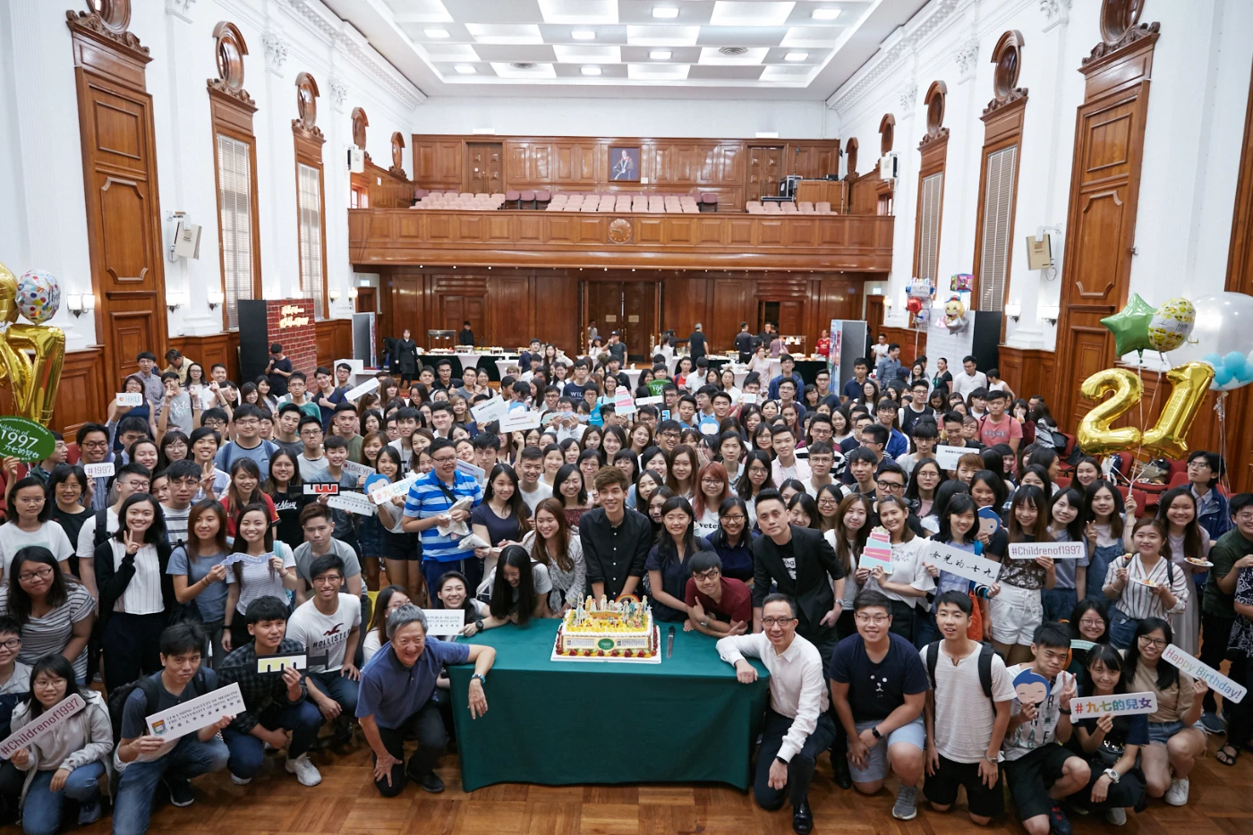 HKU “Children of 1997” Birth Cohort Study promotes public health policy research and epidemiological development in Asia for 21 years <br>
Celebrates birthday with Birth Cohort participants