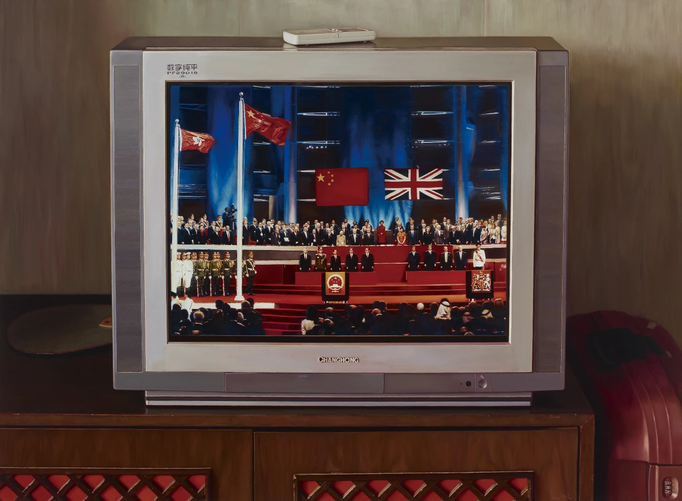 Hong Kong’s Return
     Oil on Canvas
     2008
     155 x 210 cm