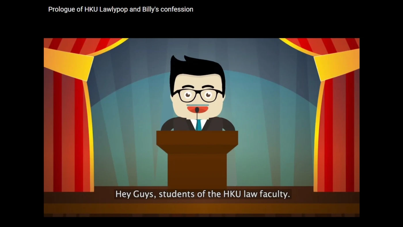 HKU LAWLYPOP introduces different aspects of the legal profession through short videos