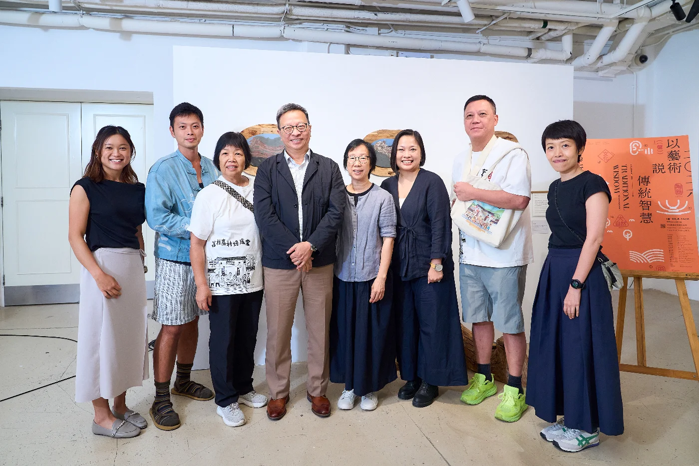香港大學「以藝術說傳統智慧」成果展中環開幕 <br>
指導及新晉藝術家以泥土、植物與聲音重塑荔枝窩文化記憶