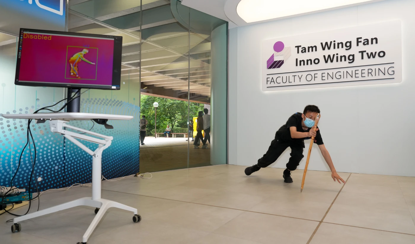 Real-time detection of falls from thermal images