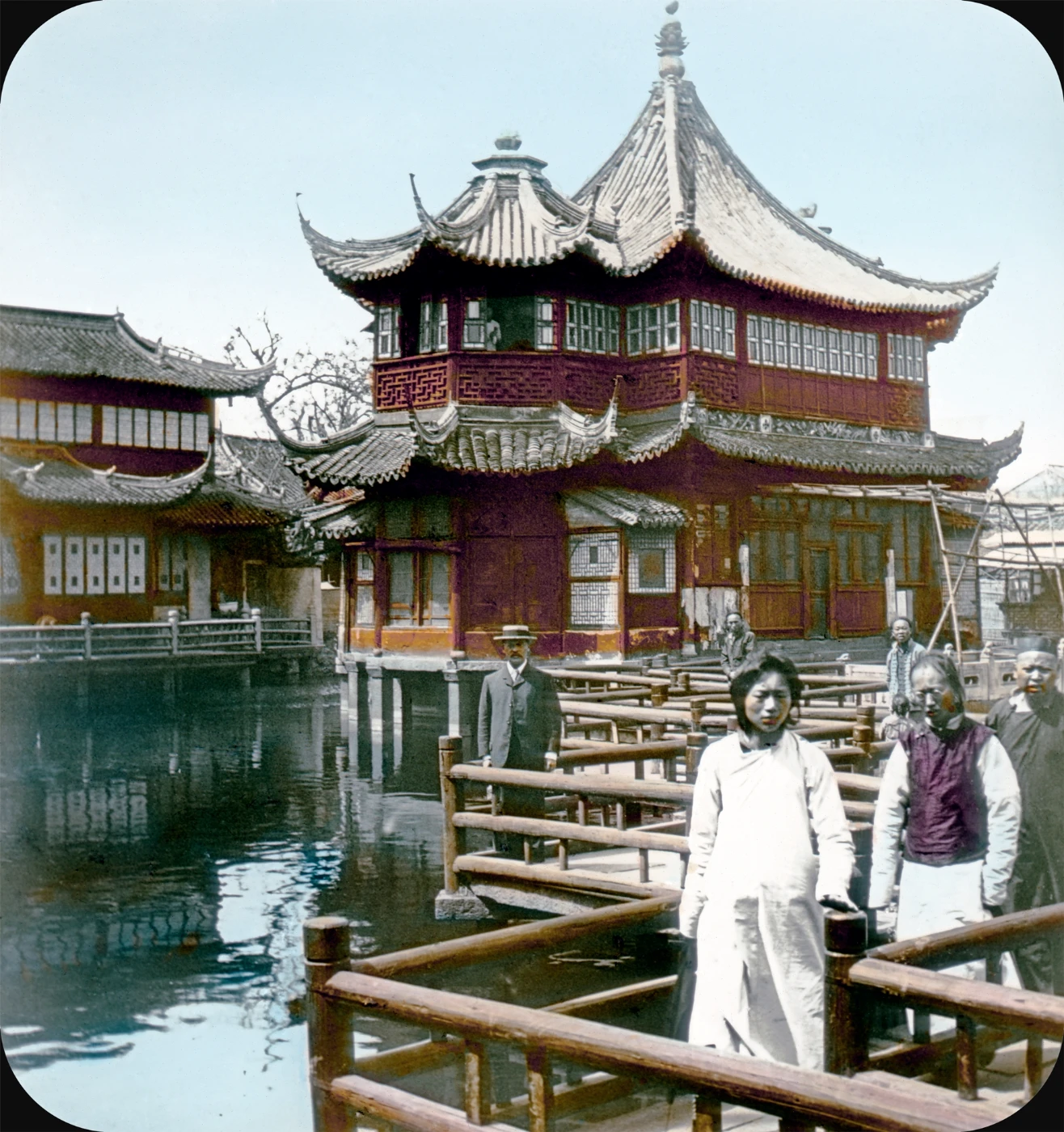 湖心亭茶室
德索‧博佐奇  上海  1908–09年
© 布達佩斯費倫茨霍普亞洲美術博物館 2020