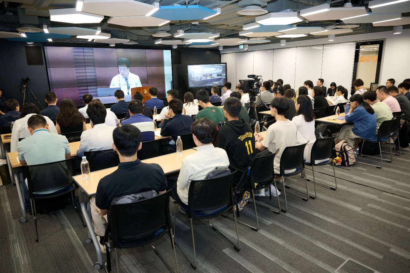 HKU joins Beijing for the live-broadcast release of the