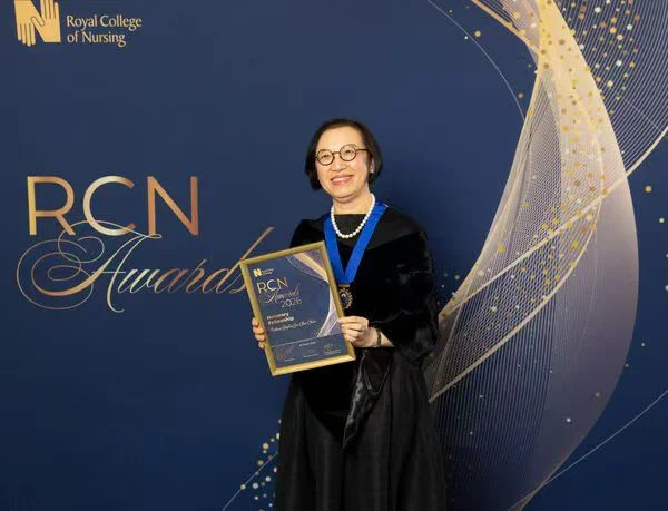 HKU School of Public Health Professor Sophia Chan awarded Honorary Fellowship by the Royal College of Nursing