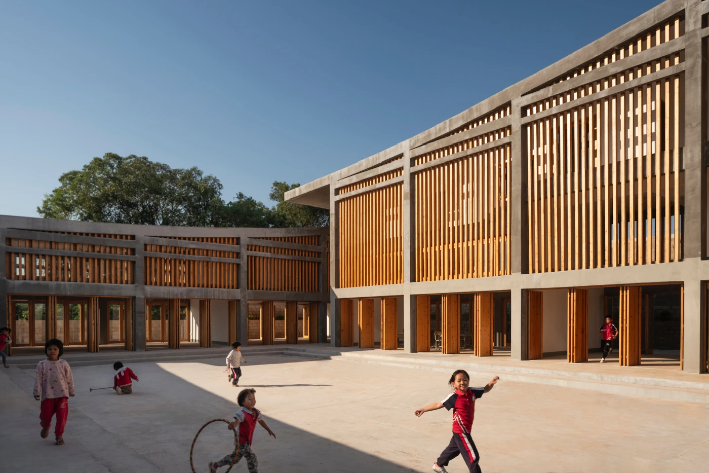 港大明德工程廣西貴港獨嶺教育文化中心項目榮獲2025 年度Architizer A+大獎。