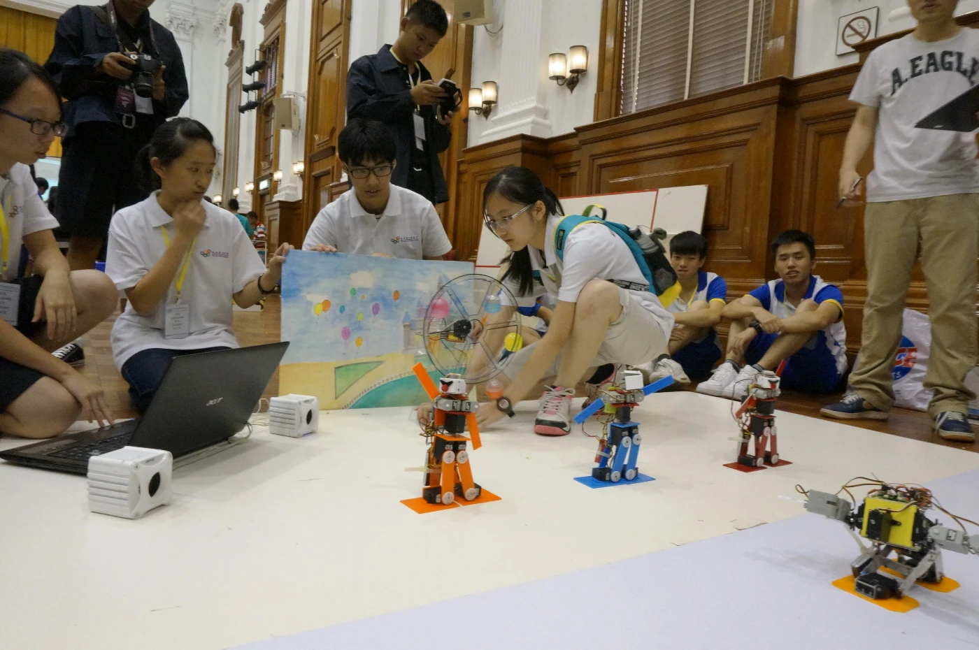 香港機械奧委會主辦及香港大學工程學院合辦2014機械奧運會國際賽