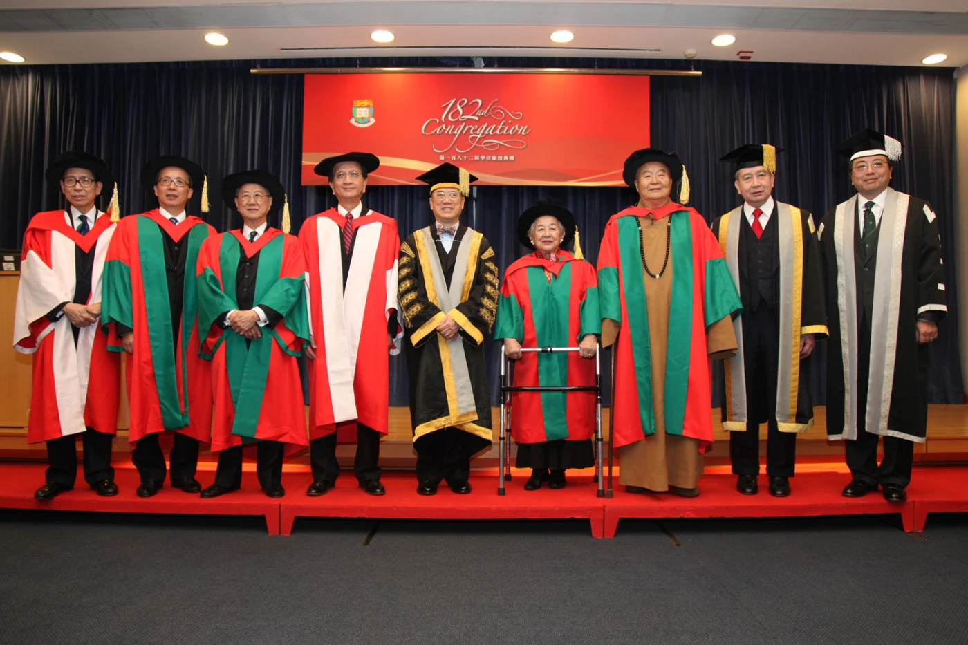 香港大學頒授名譽博士學位予五位傑出人士