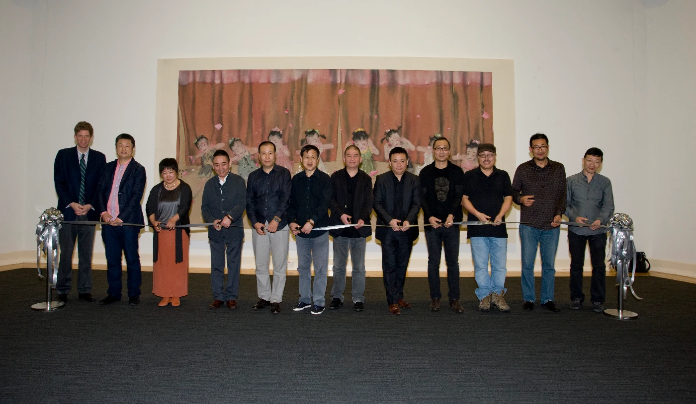 From Left to Right: Florian Knothe, Zhao Li, Chen Shu-xia, Pi Dao-jian, Liu Qing-he, Lu Hong, Ji Shao-feng, Pi Li, Fan Bo, Yang Xiao-yan, Zhou Yong, Zhou Jin.